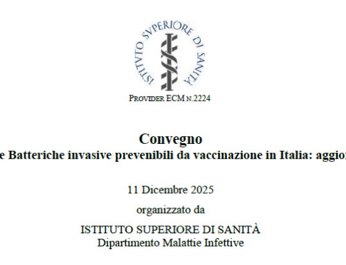 “Le Malattie Batteriche Invasive prevenibili da vaccinazione in Italia”: aggiornamento dal convegno ISS